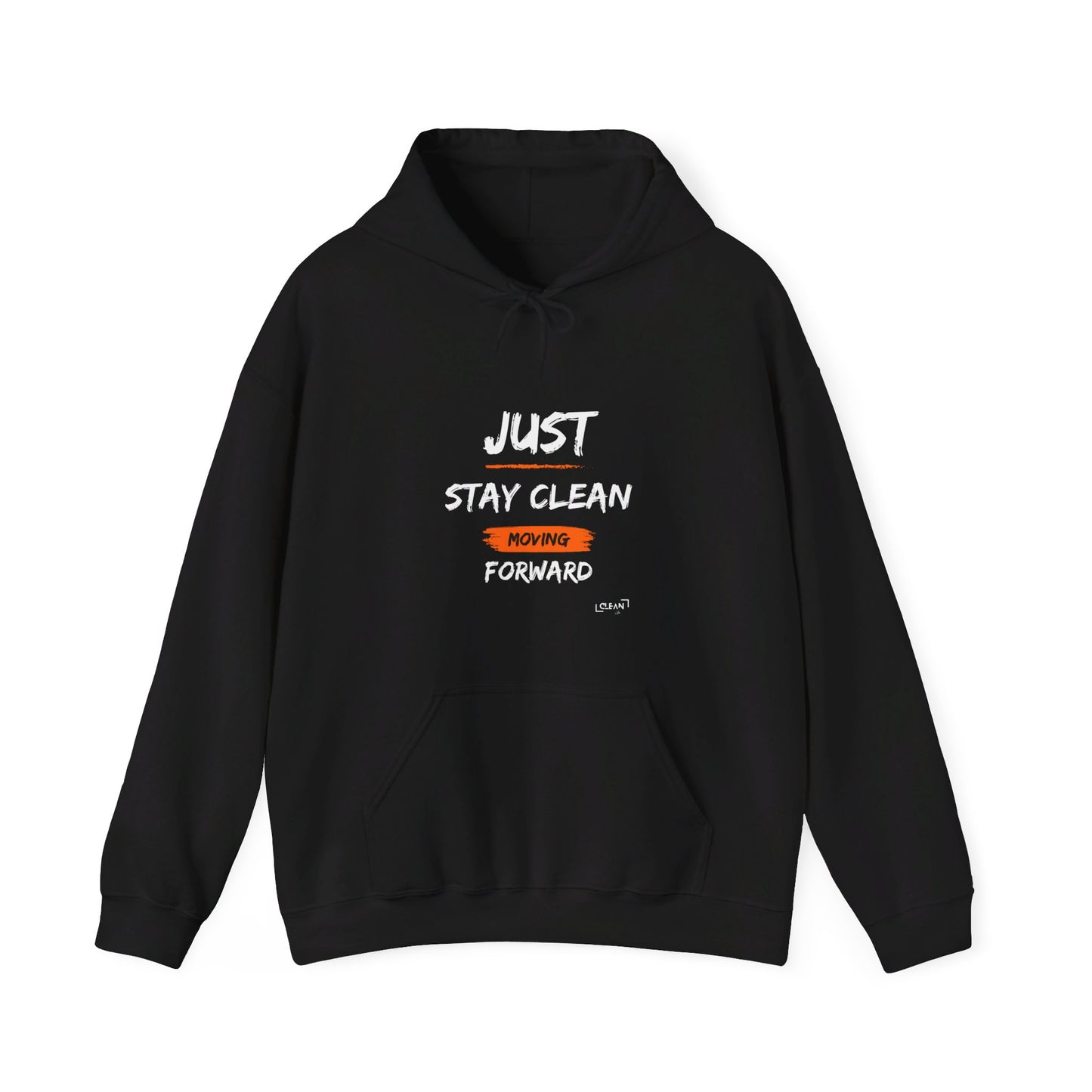 "Stay Clean" Unisex Heavy Blend™ Hooded Sweatshirt