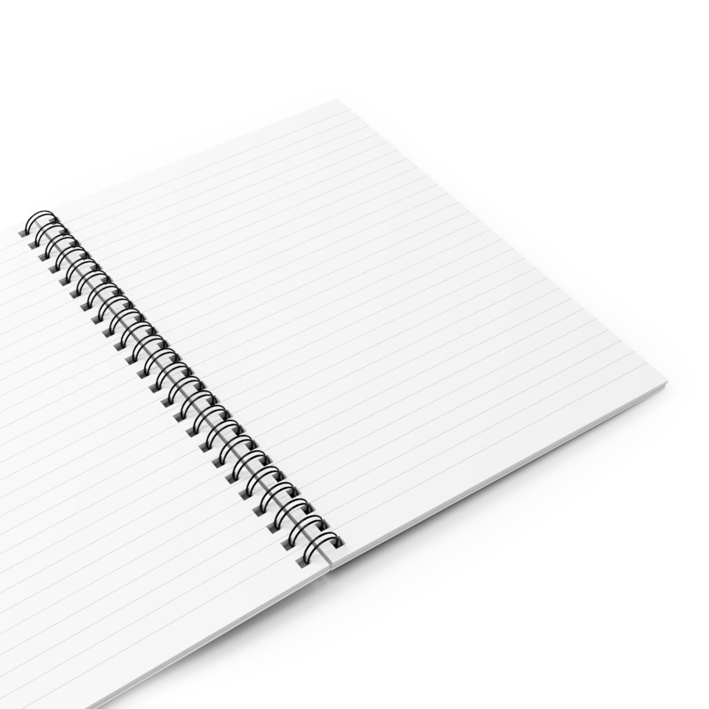 "Clean Life" Red Spiral Notebook - Ruled Line