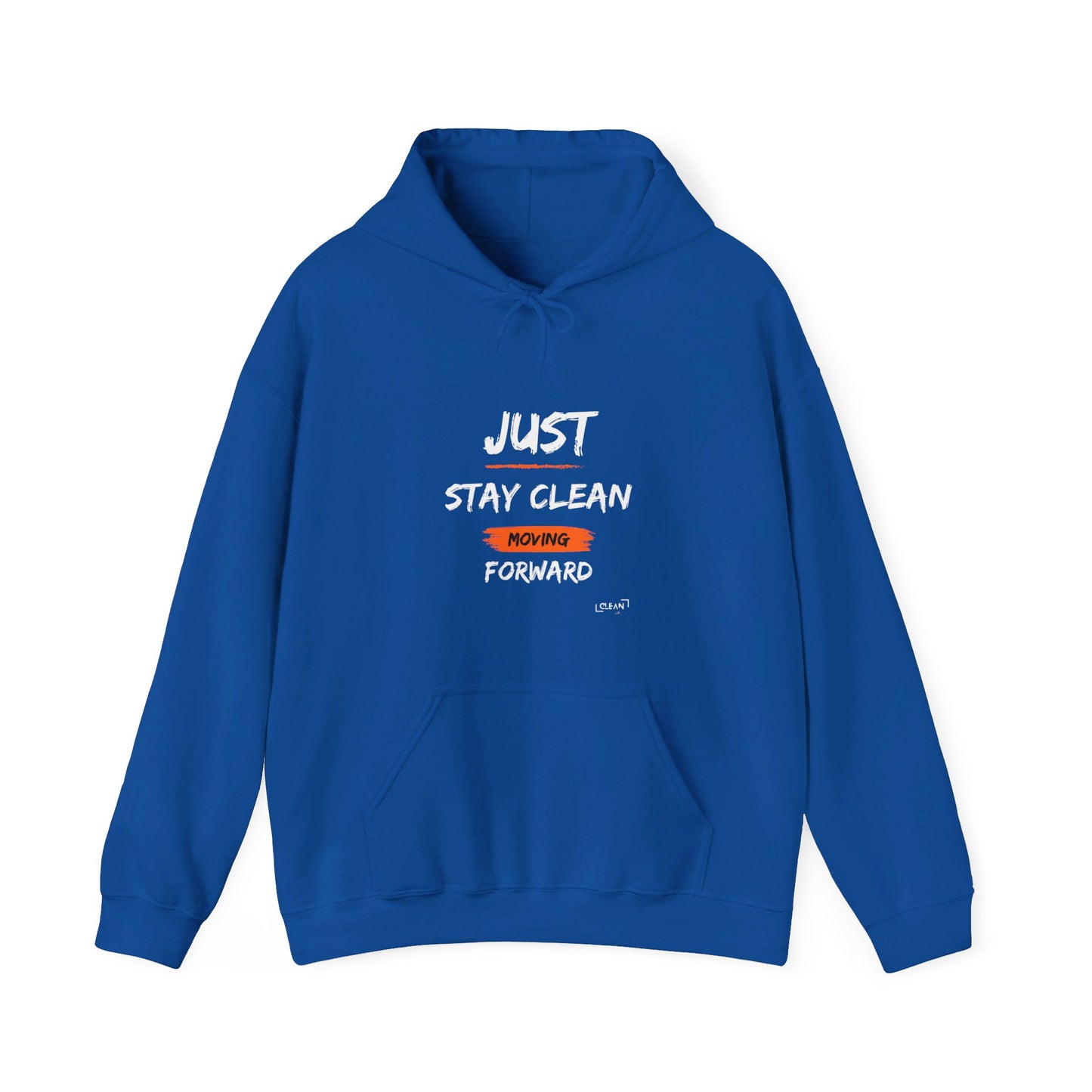 "Stay Clean" Unisex Heavy Blend™ Hooded Sweatshirt