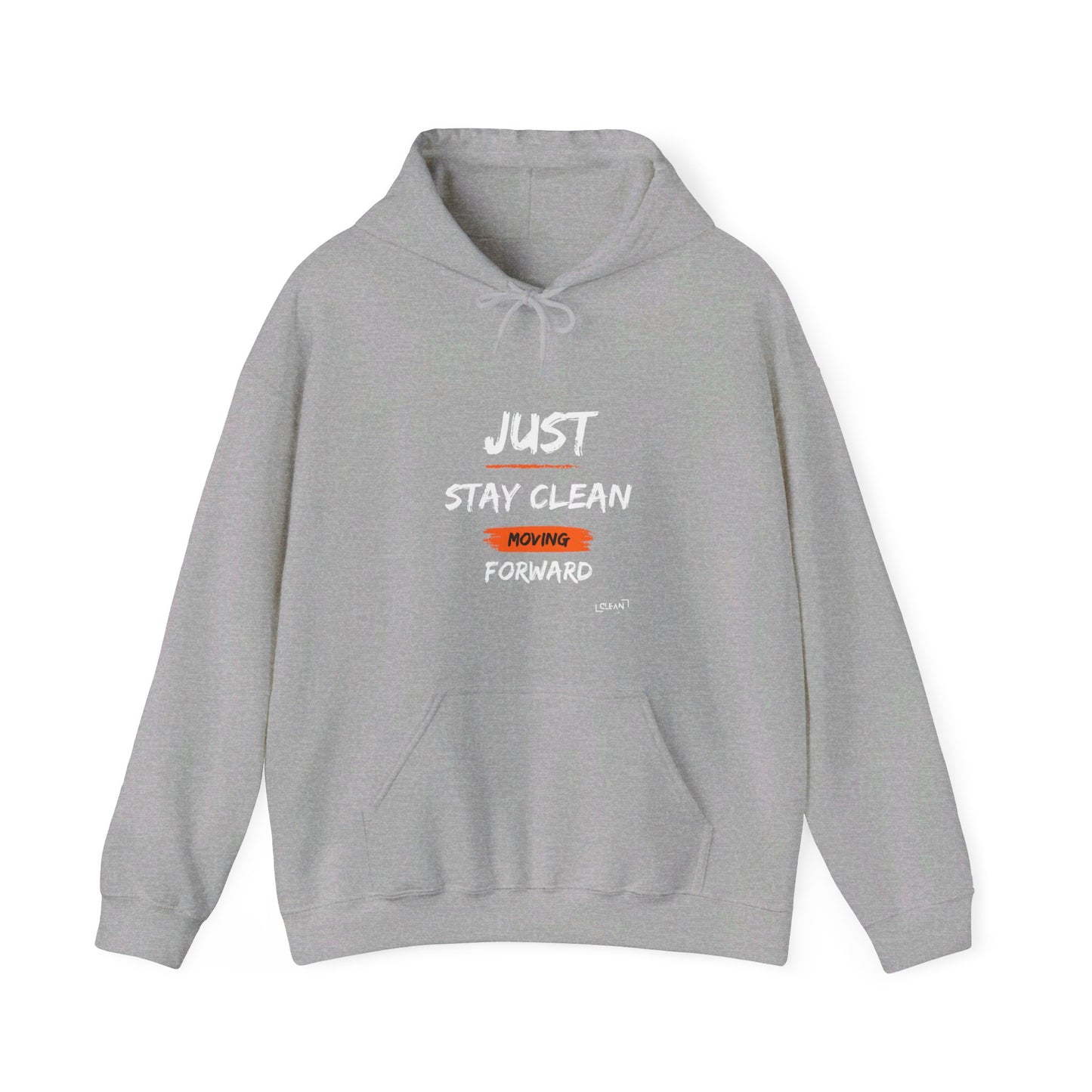 "Stay Clean" Unisex Heavy Blend™ Hooded Sweatshirt