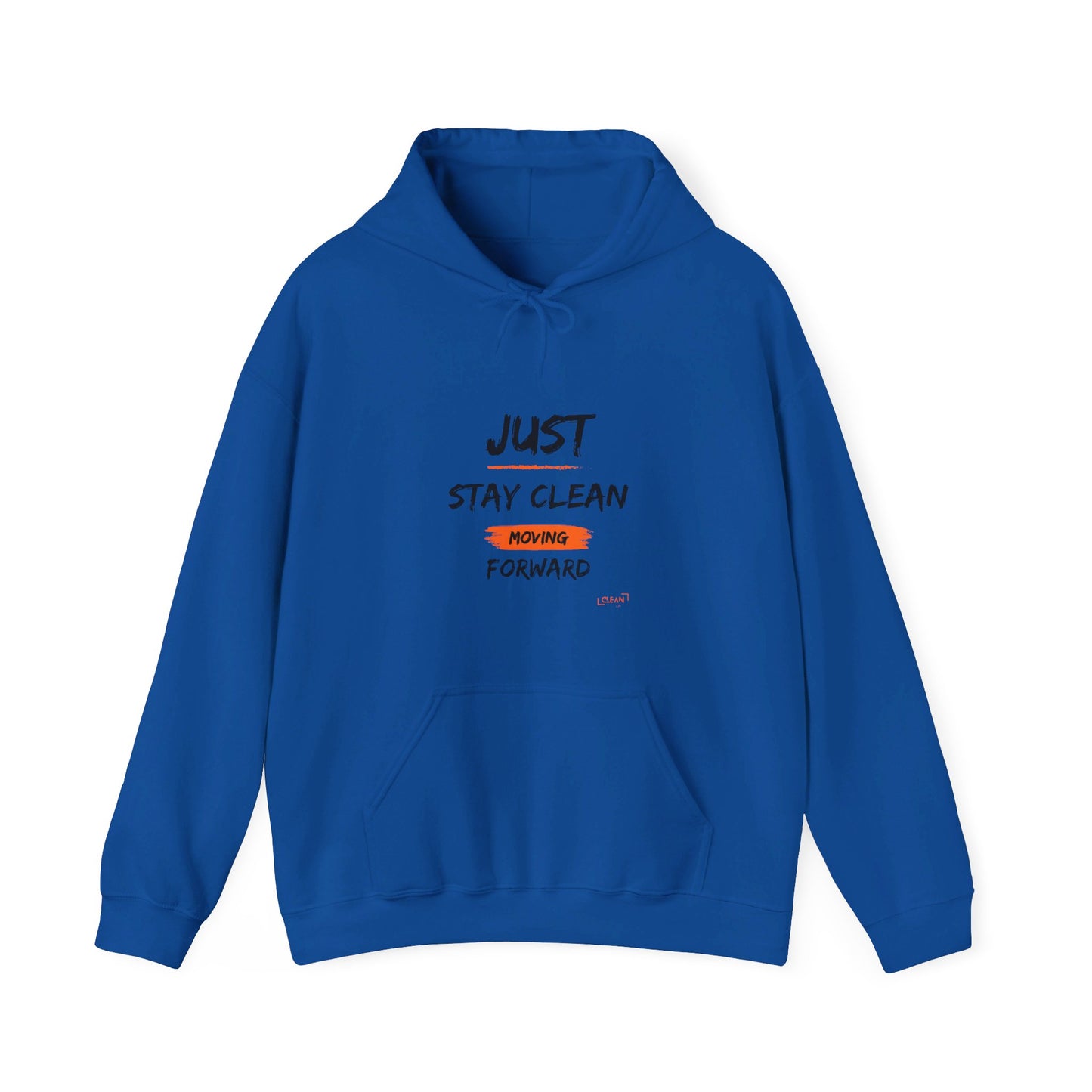"Stay Clean" Unisex Heavy Blend™ Hooded Sweatshirt