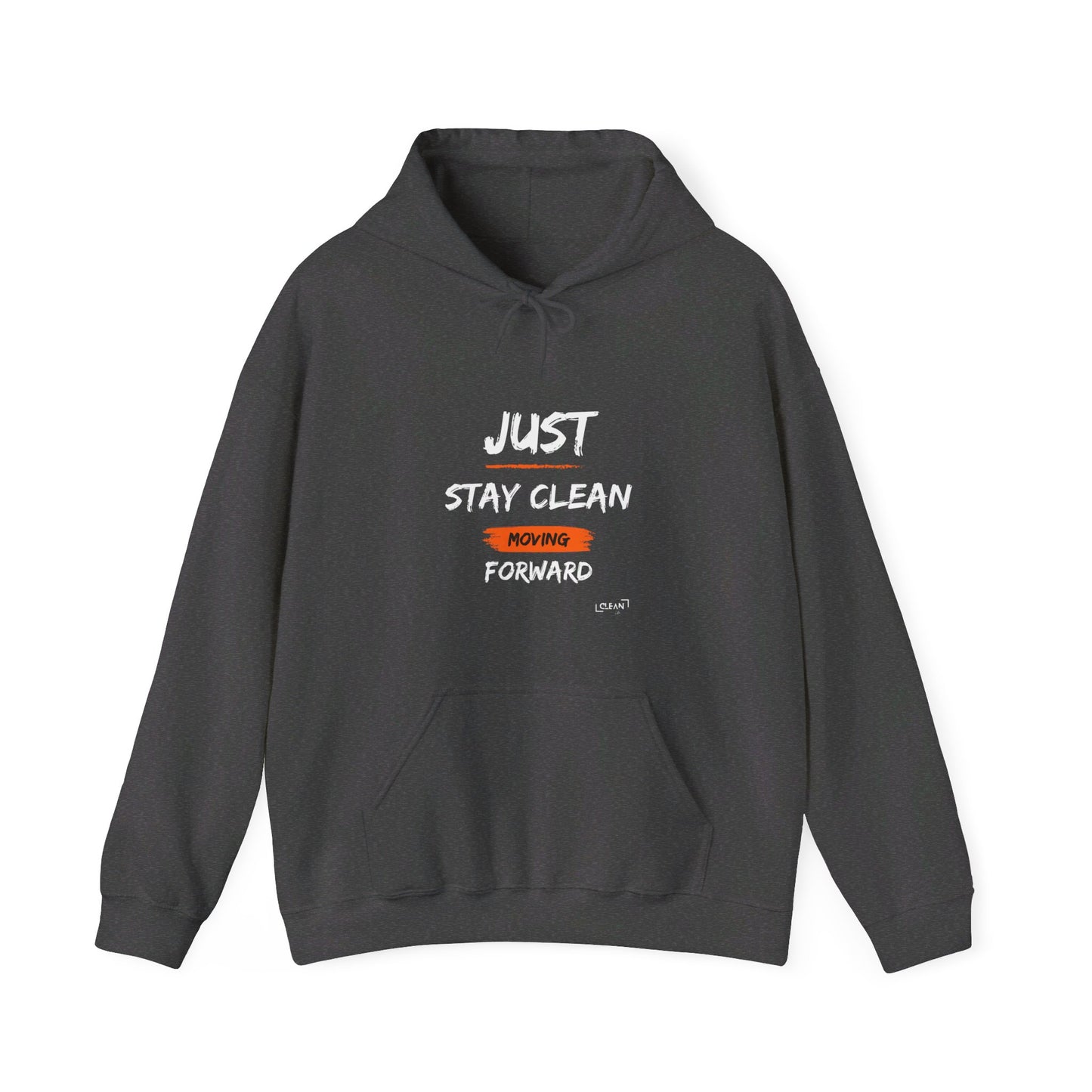 "Stay Clean" Unisex Heavy Blend™ Hooded Sweatshirt