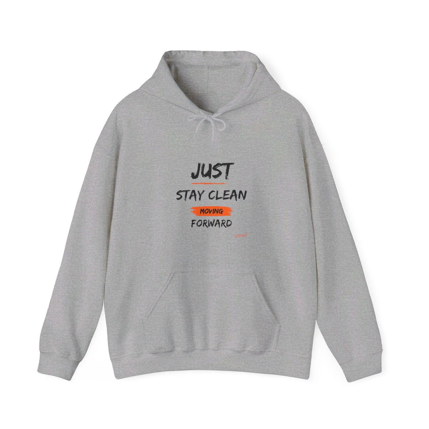 "Stay Clean" Unisex Heavy Blend™ Hooded Sweatshirt