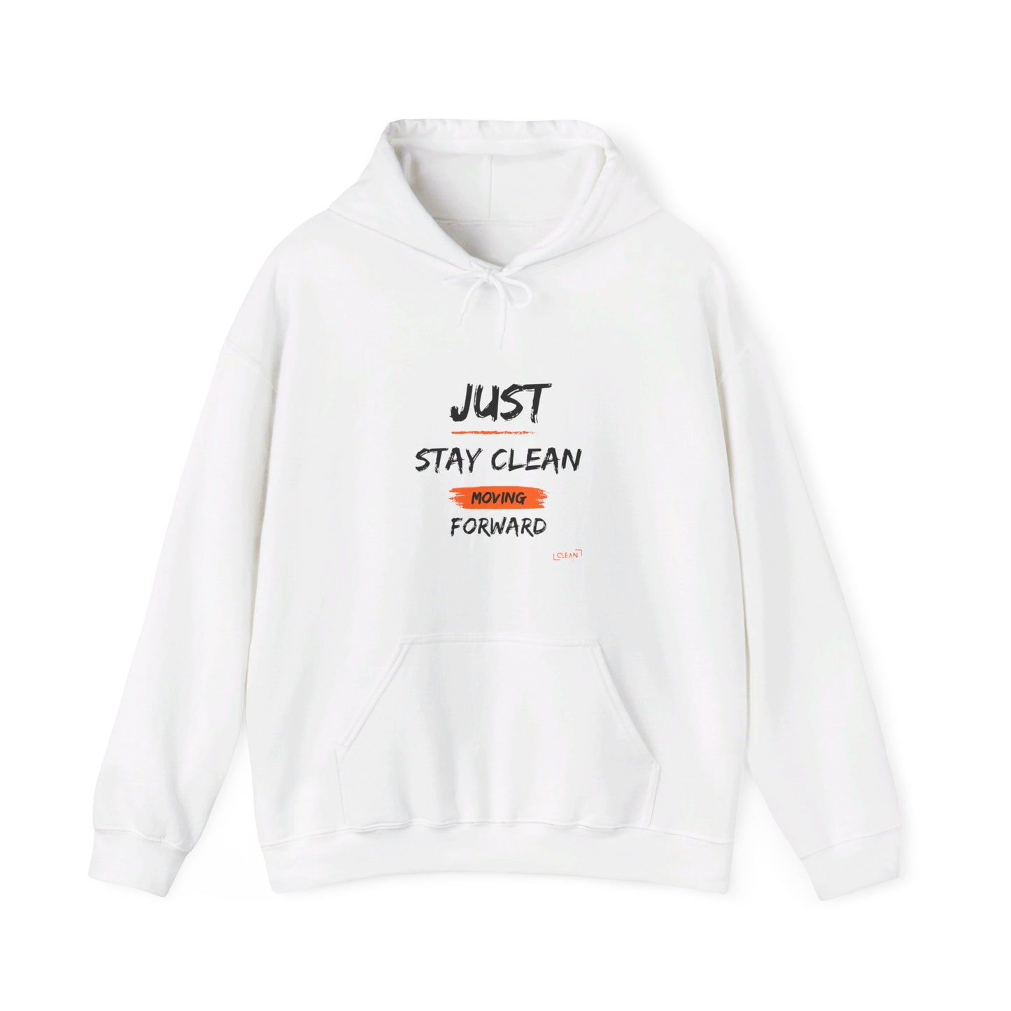 "Stay Clean" Unisex Heavy Blend™ Hooded Sweatshirt