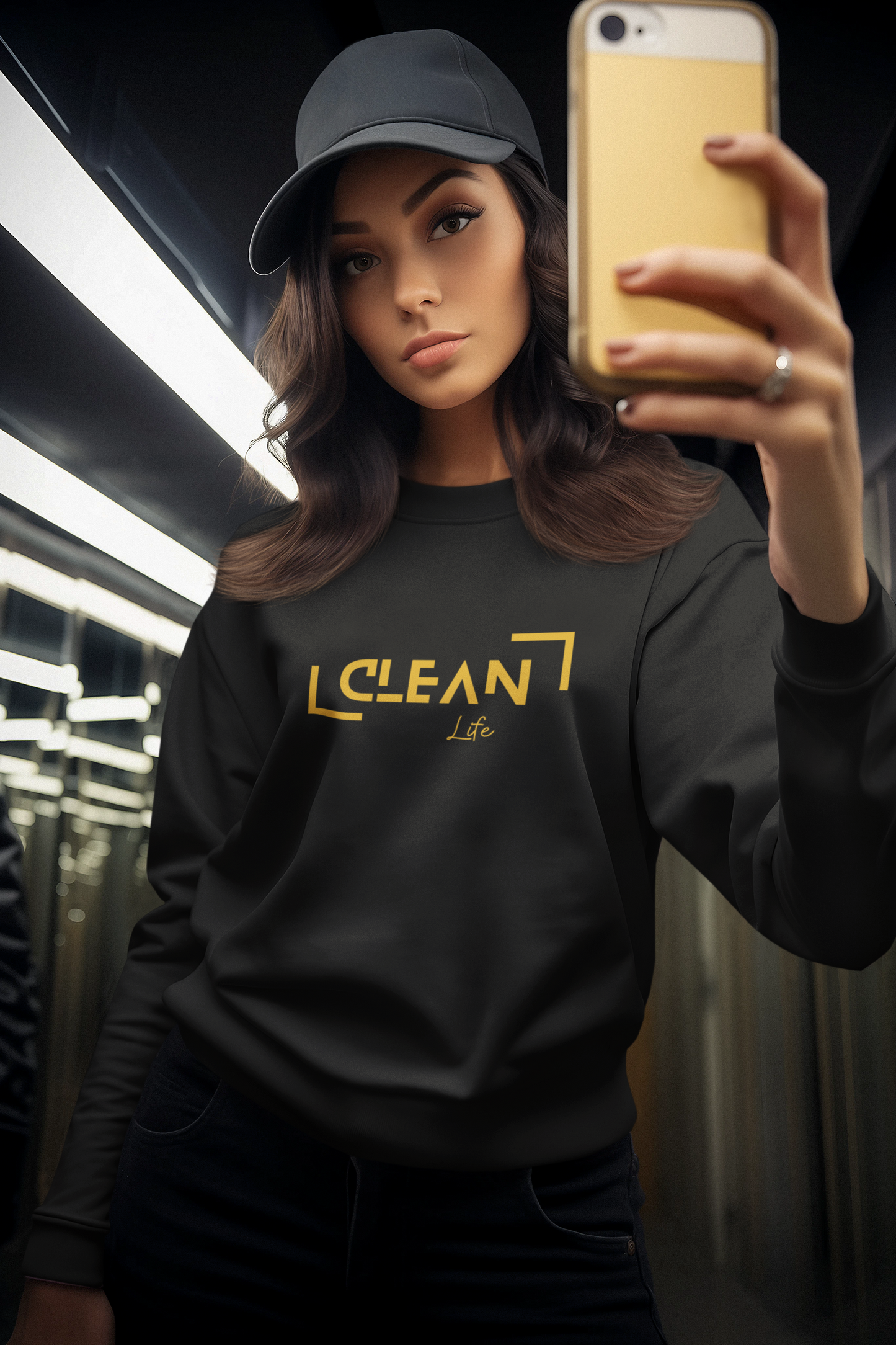 "Clean Life" Crewneck Sweatshirt