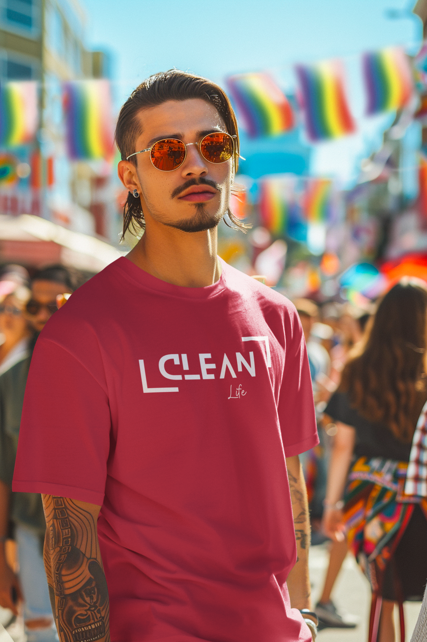 "Clean Life" Short-Sleeve T-Shirt