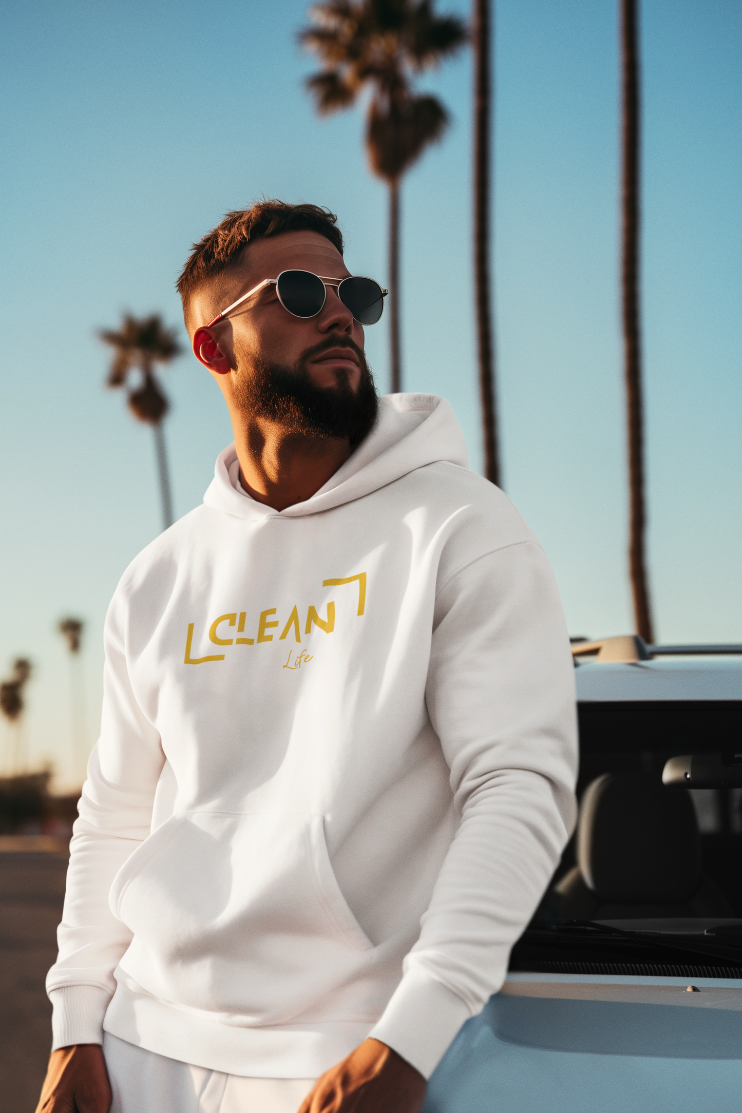 "Clean Life" Hooded Sweatshirt