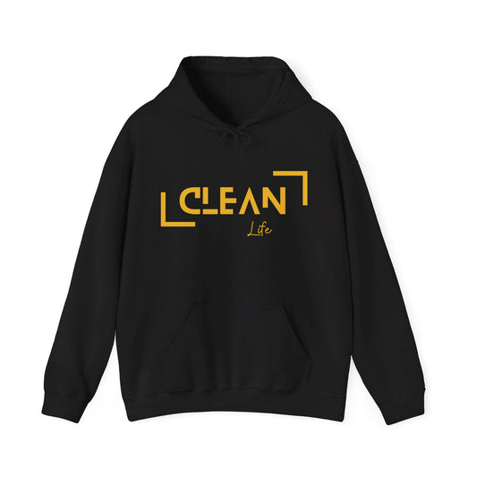"Clean Life" Hooded Sweatshirt