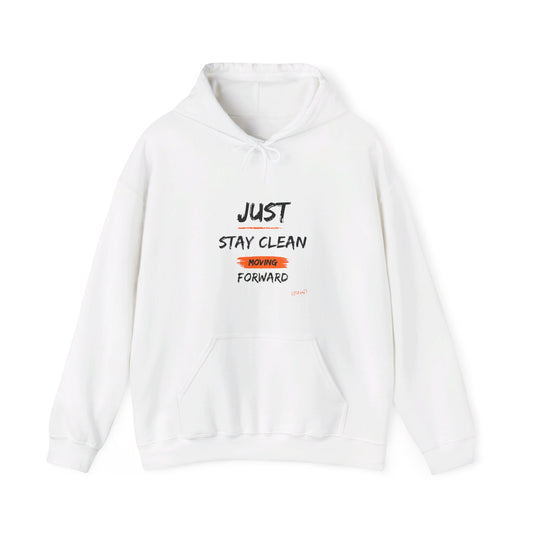 "Stay Clean" Unisex Heavy Blend™ Hooded Sweatshirt