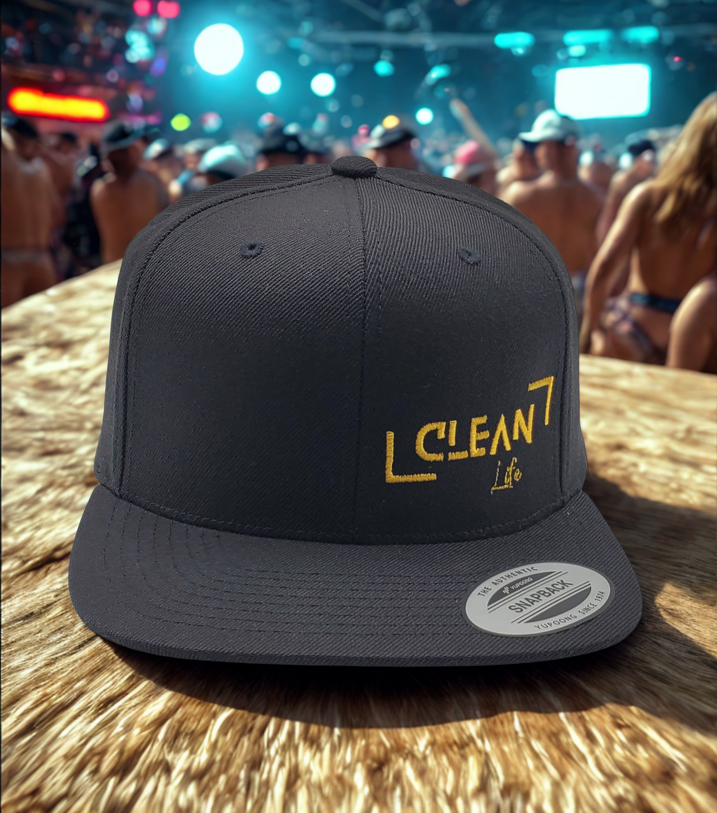 Clean Life premium snapback cap